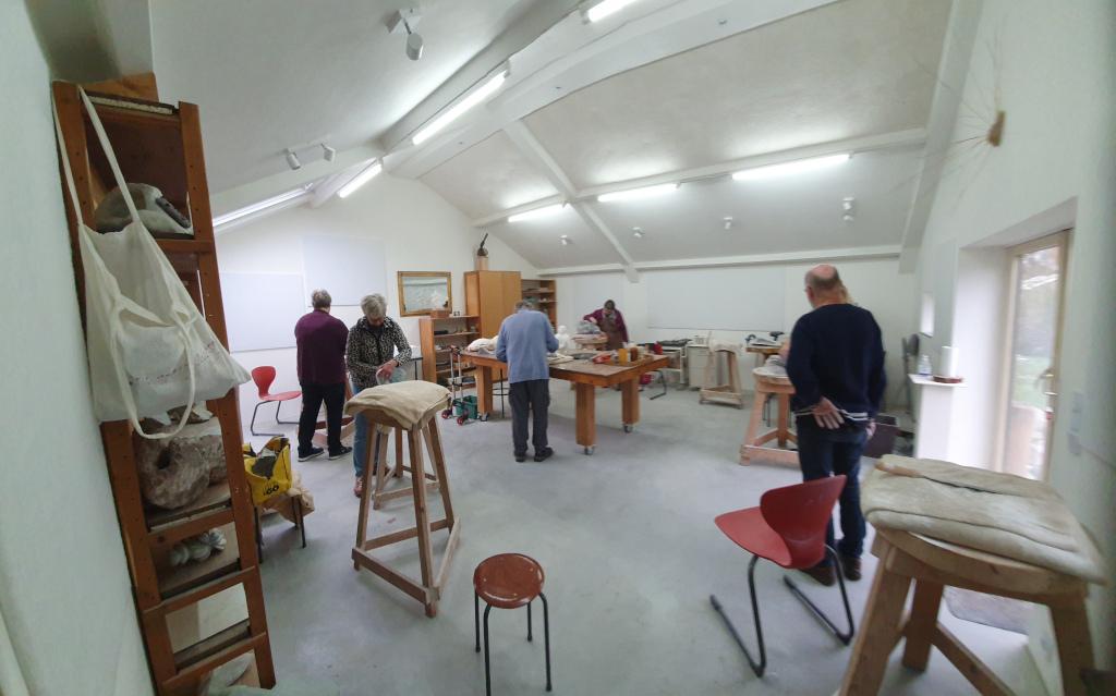 Hugo Galama cursus beeldhouwen