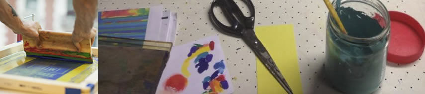 Cursus zeefdrukken workshop zeefdrukken