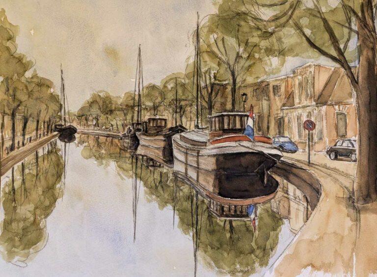 Aquarel schilderen Steven Kost